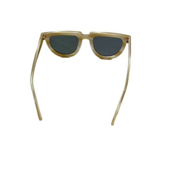 NEW Han Kjobenhavn Hauss Flat Top Sunglasses Bone - Picture 5 of 8